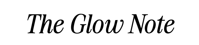 The Glow Note Mobile Logo